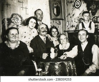 Germany Circa 1930s- Vintage Photo Family Stock Photo 238359253 |  Shutterstock