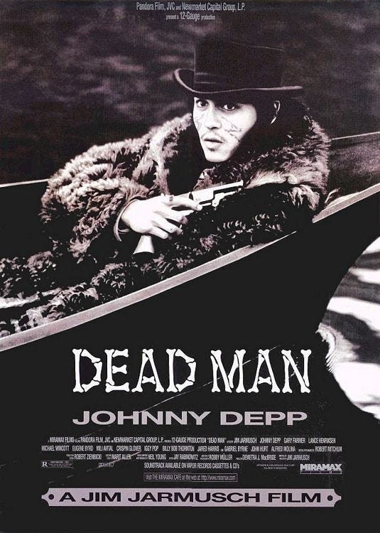 Dead man (1996) film poster