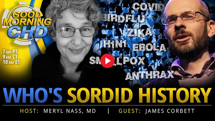 WHO's Sordid History of So-Called Pandemics