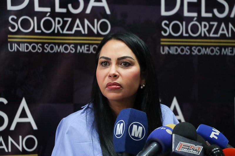 Delsa Sólorzano: "Para ganar tenemos la obligación de estar unidos, nadie puede solo"