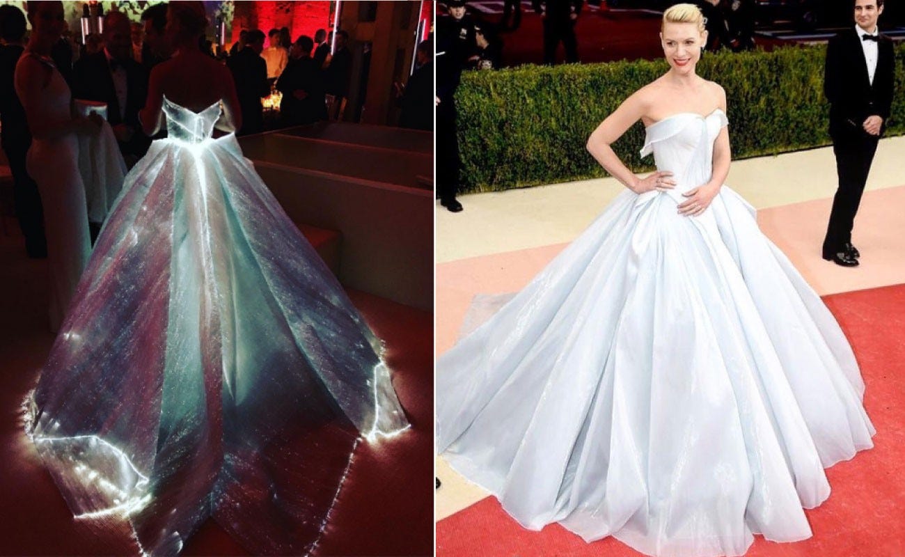 Claire Danes literally glows in Zac Posen - Lifestyle - The Jakarta Post