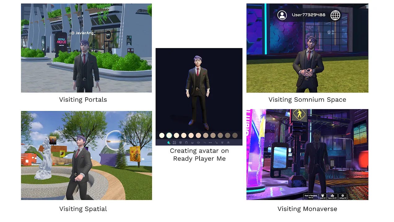 A collage of images of a person in a suit

Description automatically generated