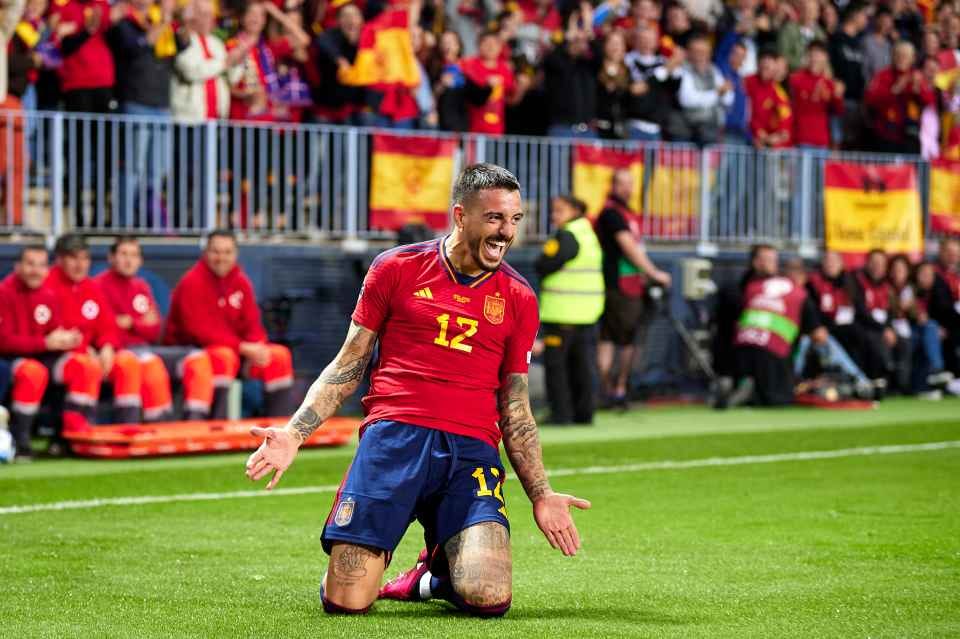 Newcastle and Stoke flop Joselu bags two goals in two minutes as he makes  Spain debut aged 32