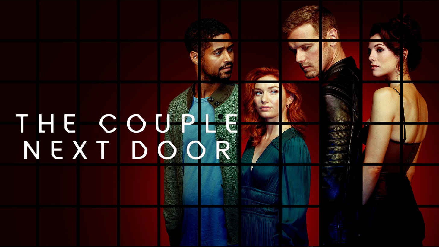 The Couple Next Door Review | Watch on Starz and Channel 4 | Double Take TV Newsletter | Jenni Cullen