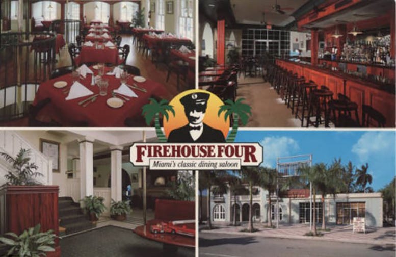 Firehouse Four in Brickell.