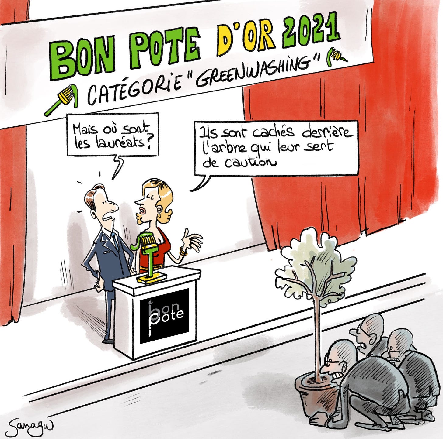 Bon Pote d'or 2021 : catégorie greenwashing