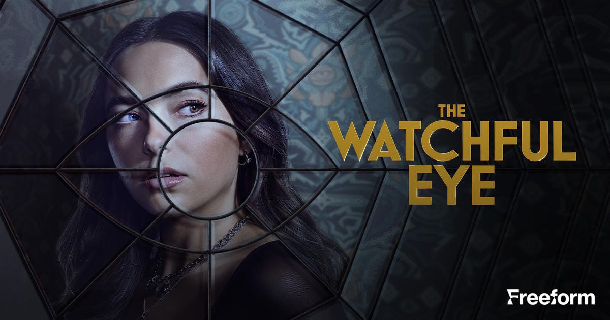 Freeform and Hulu new show The Watchful Eye Review | The Watchful Eye on Hulu | Double Take Newsletter | Jess Spoll