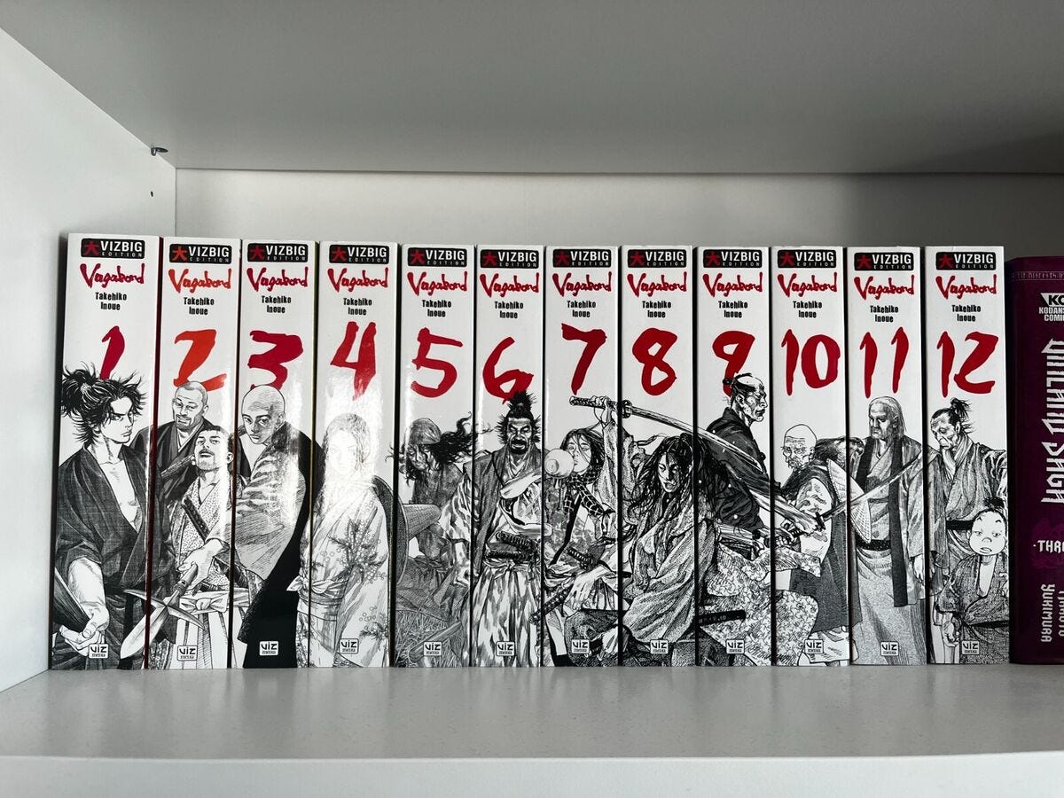Vagabond Manga VIZBIG Edition Complete Volumes 1 - 12 Brand New In English  | eBay