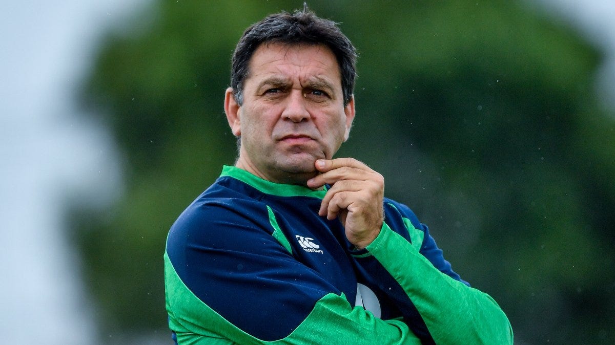 New deal for performance director David Nucifora as IRFU continues search  for next CEO