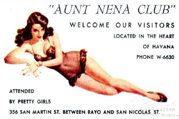 Aunt Nena Club card