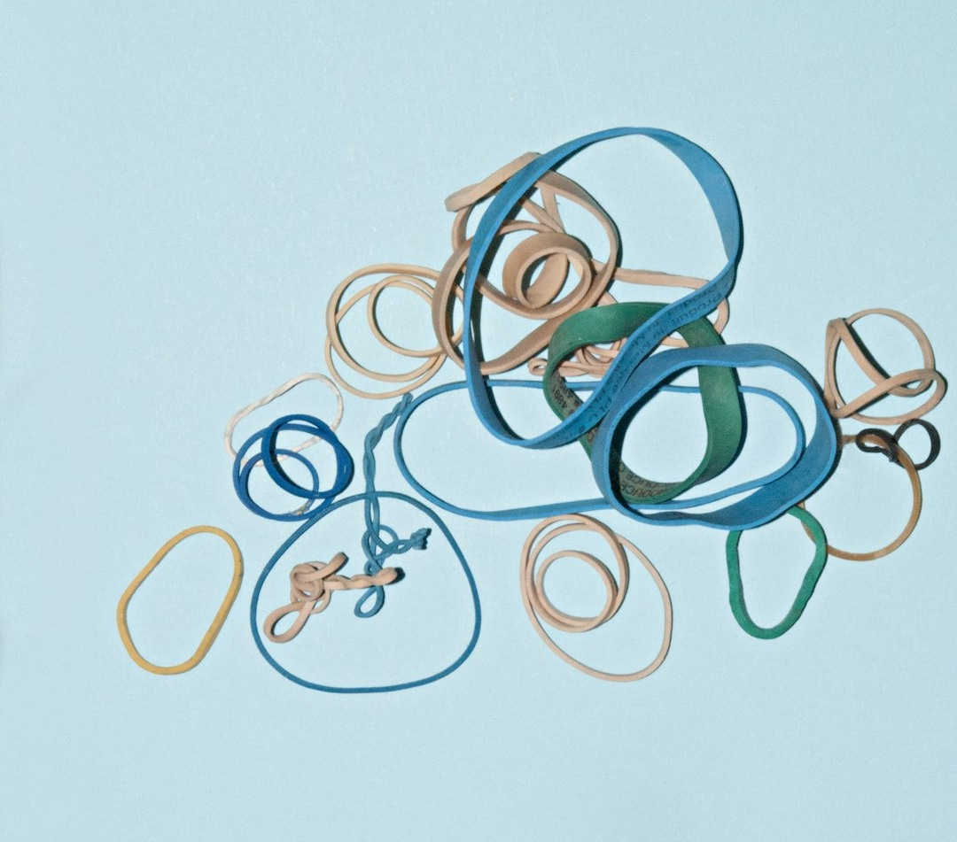 beige, yellow, and blue loom bands beige, yellow, and blue loom bands