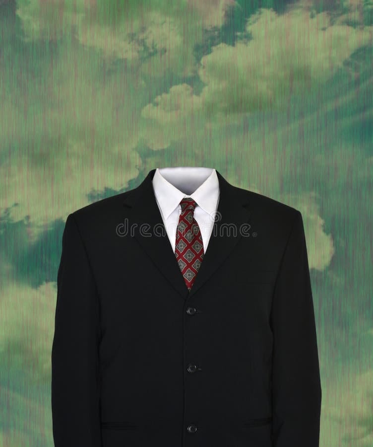 Empty business suit stock image. Image of anonymous, mystery - 22117399