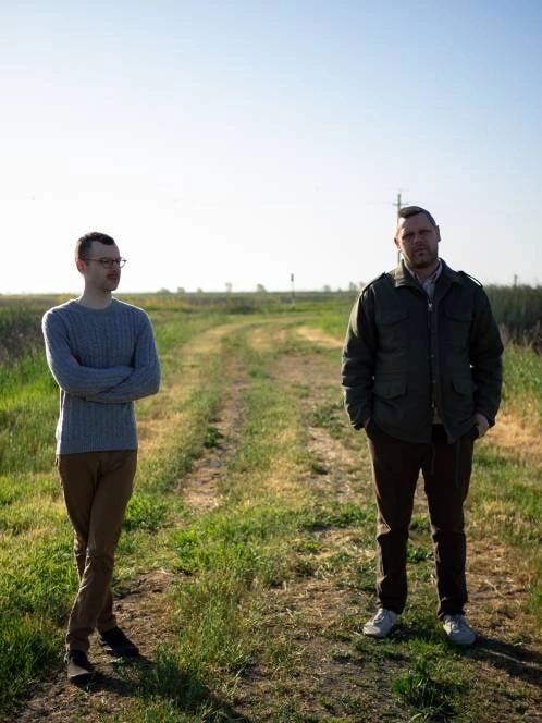 Morgan Fox and Patrick Hills of Blank Gloss