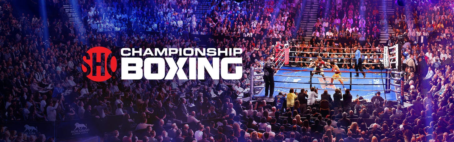 About Showtime Championship Boxing on Paramount Plus