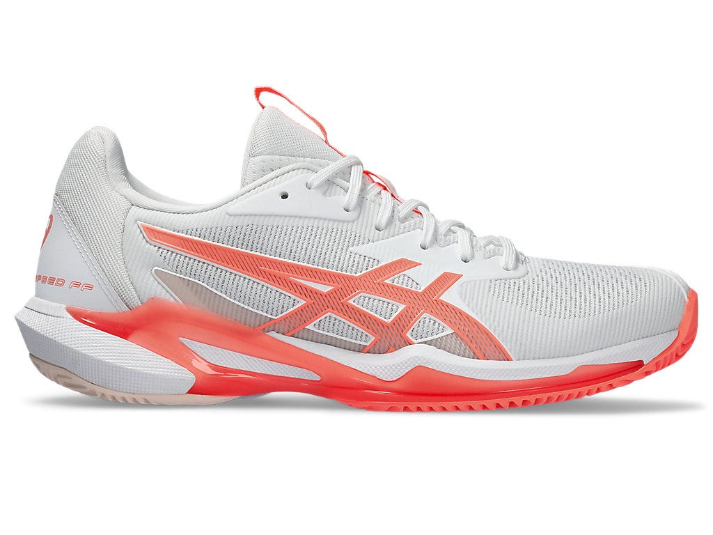 Women's SOLUTION SPEED FF 3 CLAY | White/Sun Coral | Mujer ...