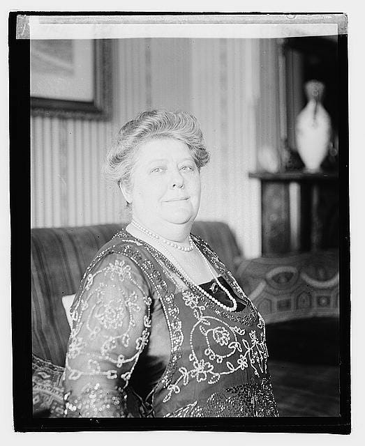 Madame Marcia Champney, astrologer to former First Lady Florence Harding. (Photo: Library of Congress, Prints and Photographs Division Washington, D.C.)