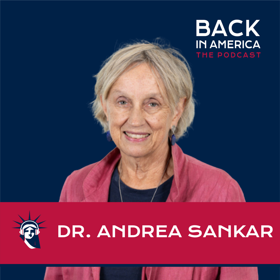 Andrea Sankar - podcast - Back in America