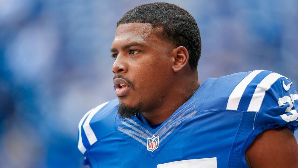 Former Colts RB Zurlon Tipton dead from gunshot wound at 26 2016 images