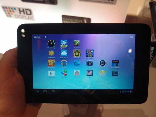 CES 2013: Hands On With Coby's $130 Android Tablet | PCMag