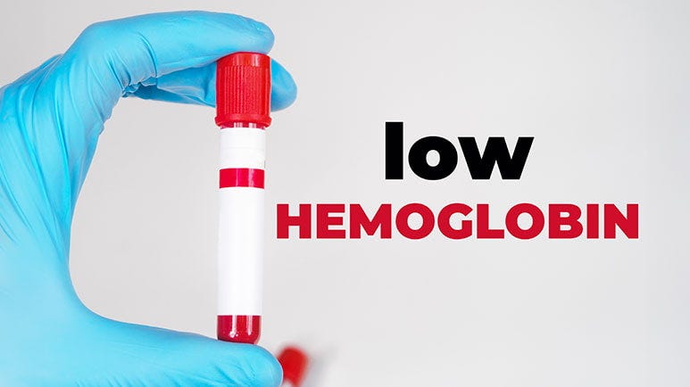 low hemoglobin and vitamin d deficiency