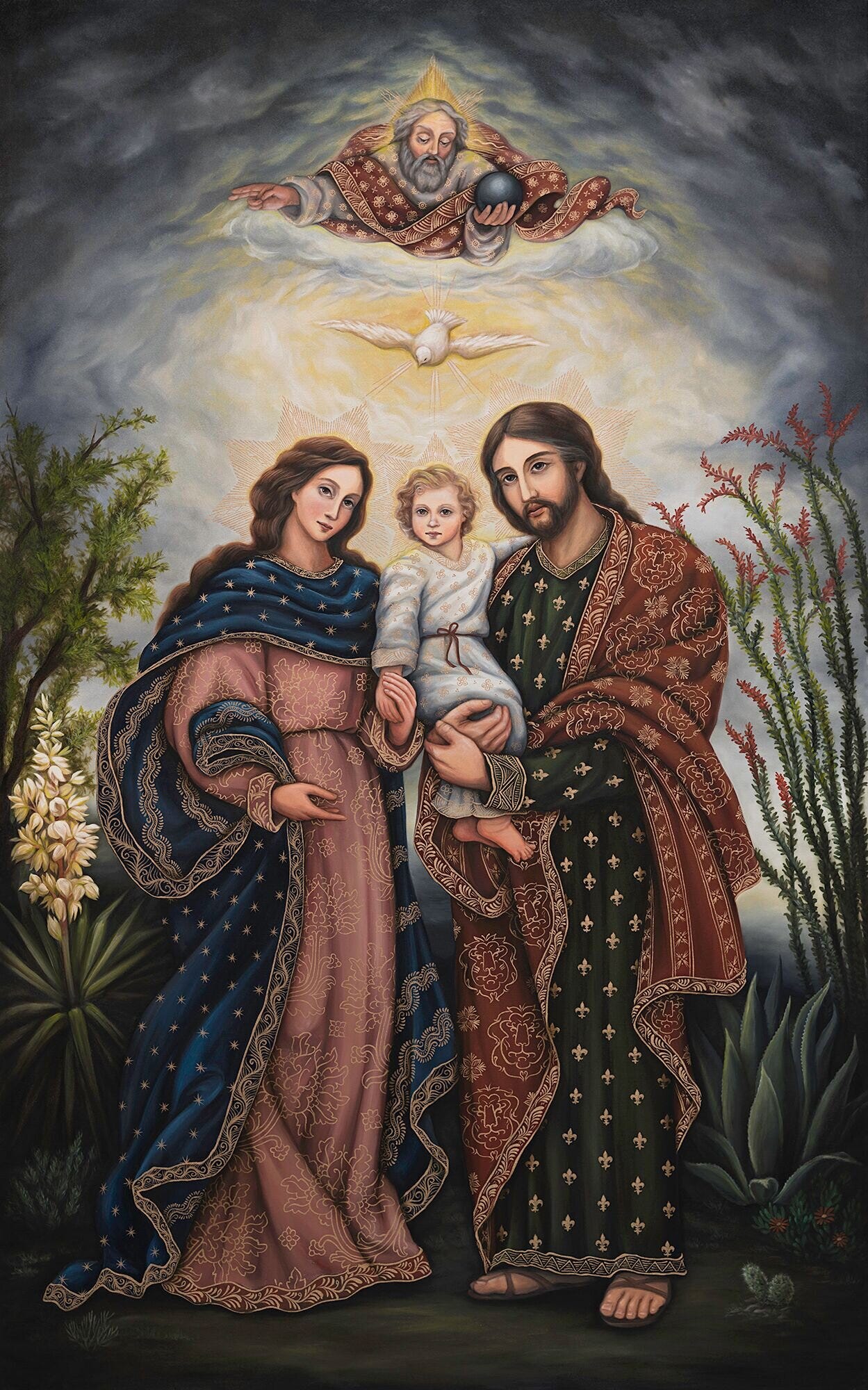 The Holy Family Giclee on Canvas — New Jerusalem Studios