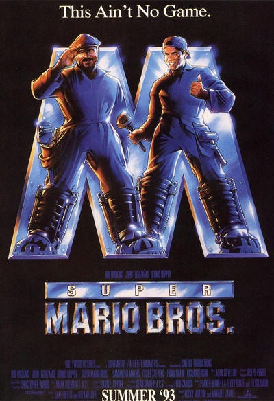 Super Mario Bros (1993) movie poster