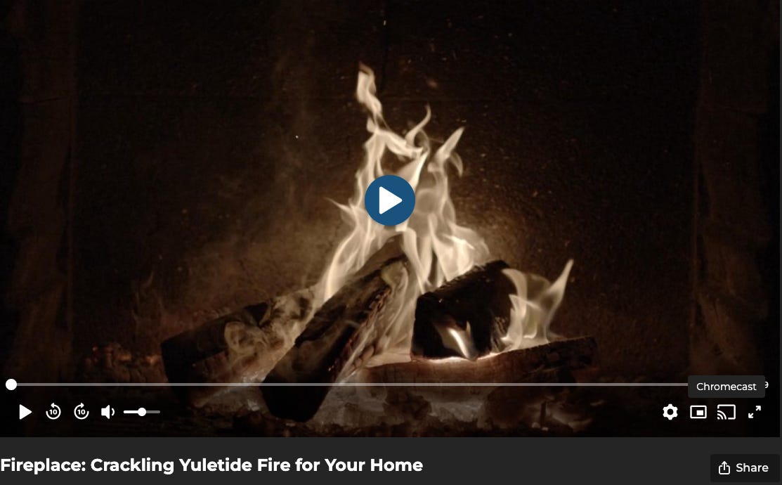 Fireplace on UnveilTV