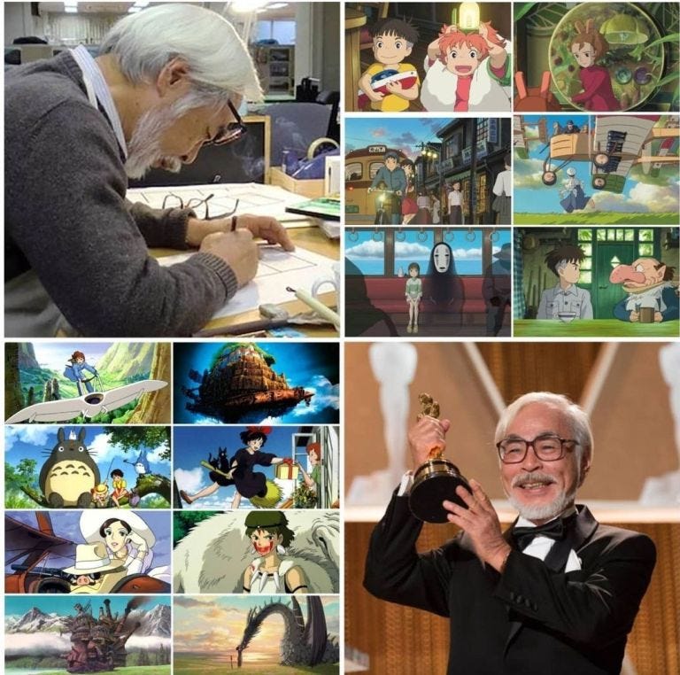 celebrating hayao miyazaki