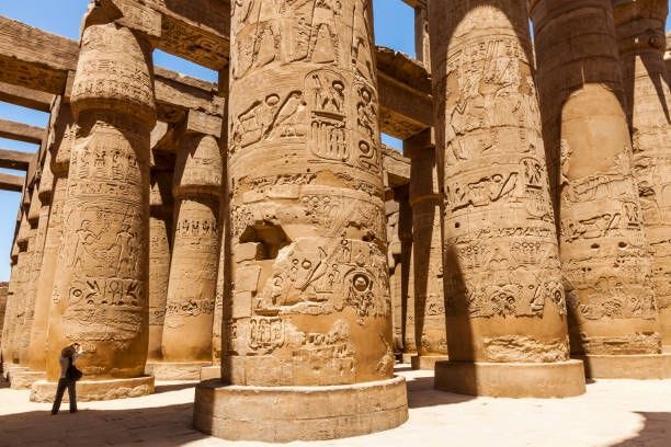 Karnak Temple of Karnak karnak temple stock pictures, royalty-free photos & images