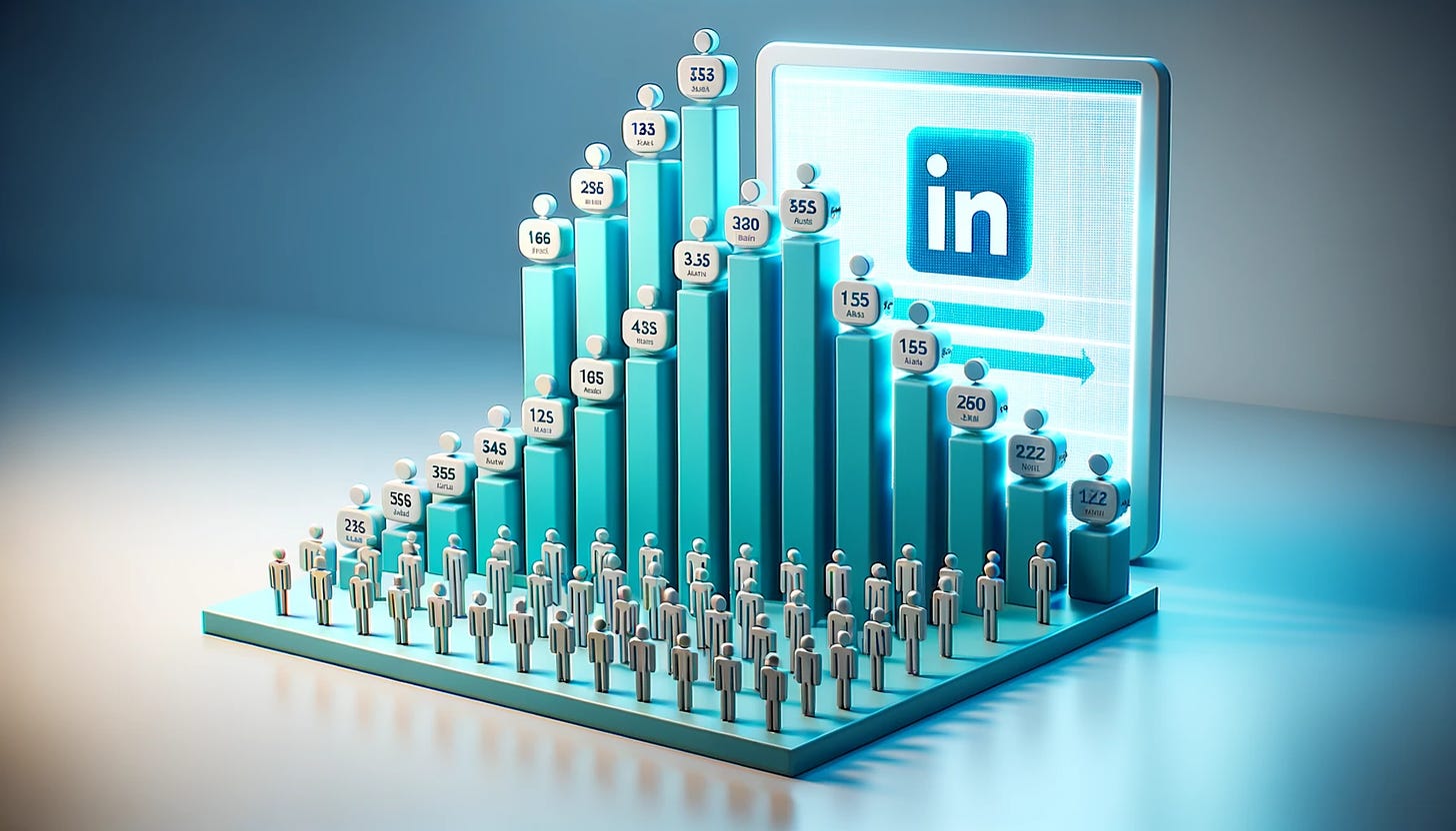 Does the Size of your LinkedIn Network Matter