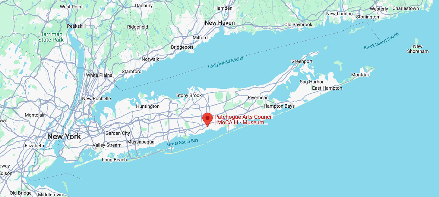 Long Island map