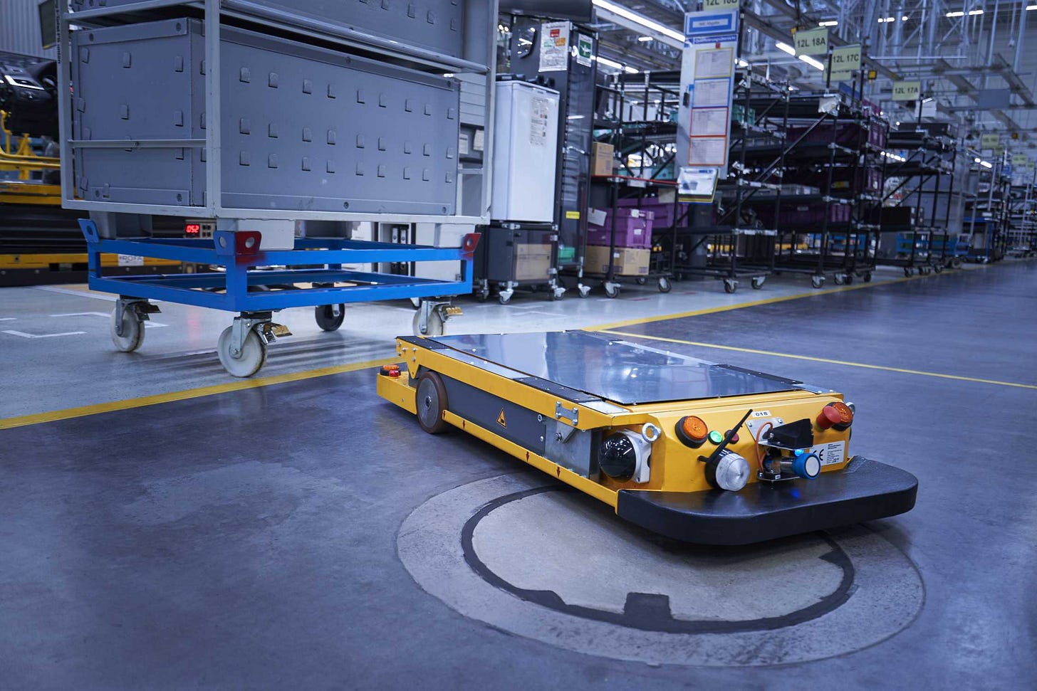 BMW Group is making logistics robots faster and smarter