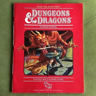 Vintage Dungeons & Dragons 1st Edition Set 1 Basic Rules TSR 1011 1983 for  sale online | eBay