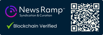 Blockchain Registration, Verification & Enhancement provided by NewsRamp™