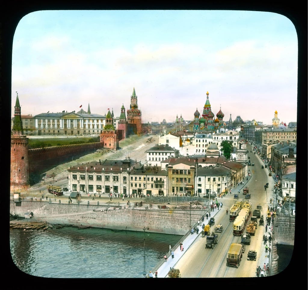 Amazing Color Photographs of Moscow in the 1930s ~ Vintage Everyday