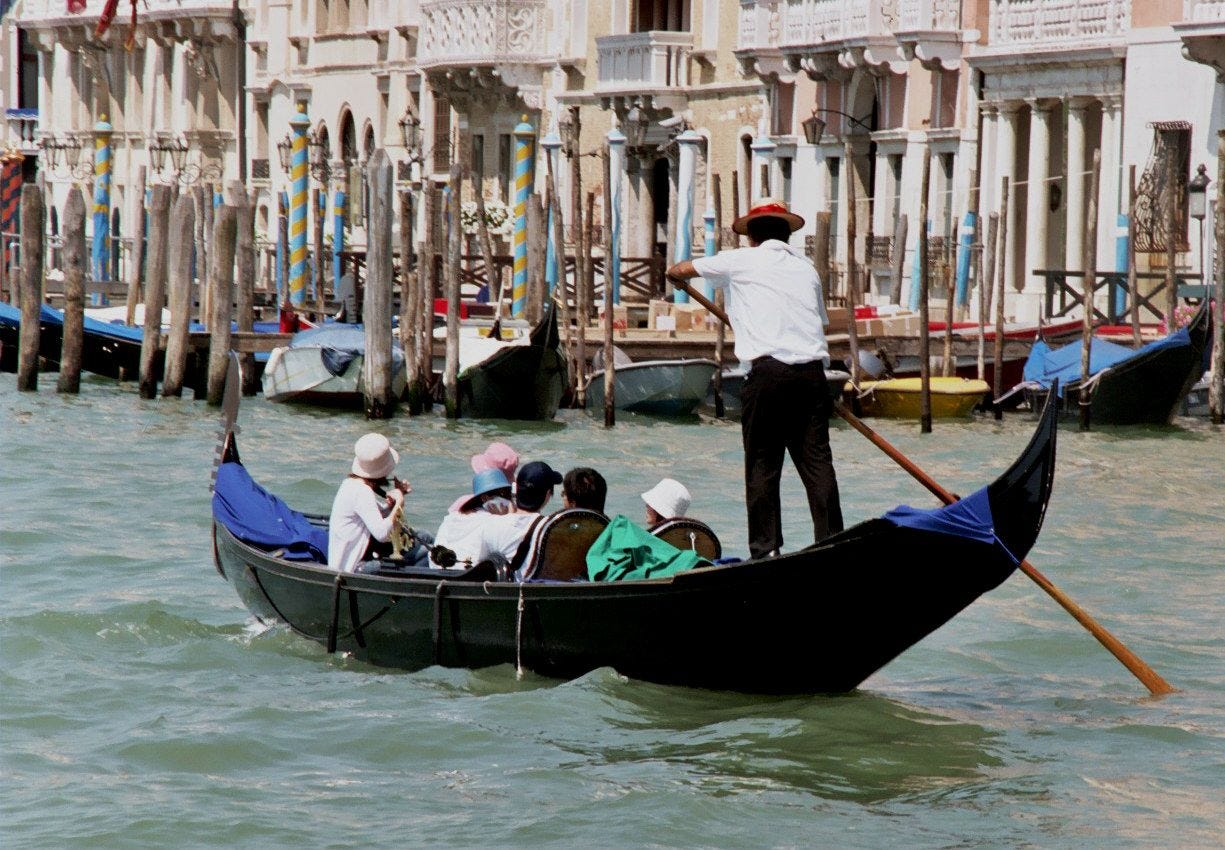 Venice, Italy | Italy, Venice, Boat