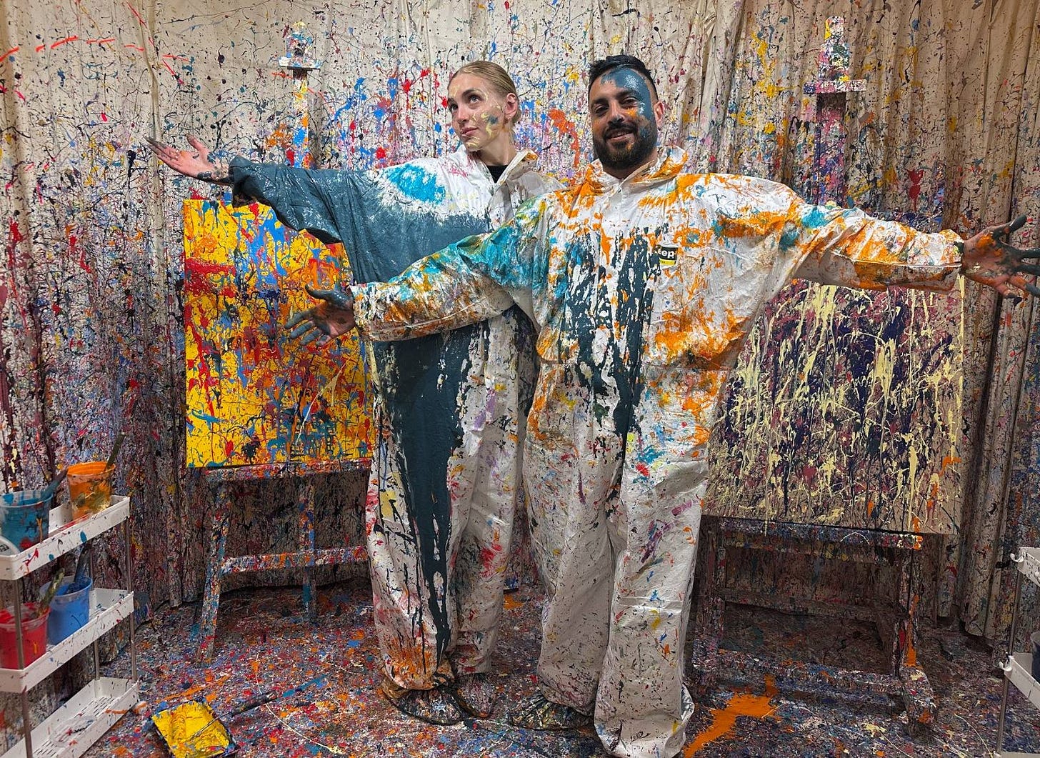 May be art of 2 people