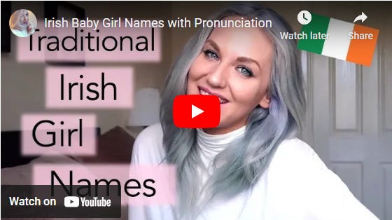 Your Favourite Irish Girl Name