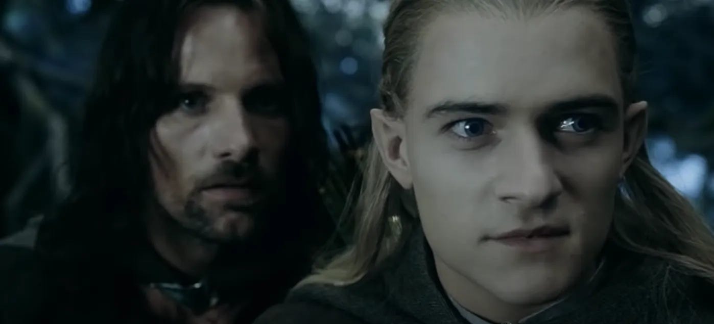 Aragorn and Legolas