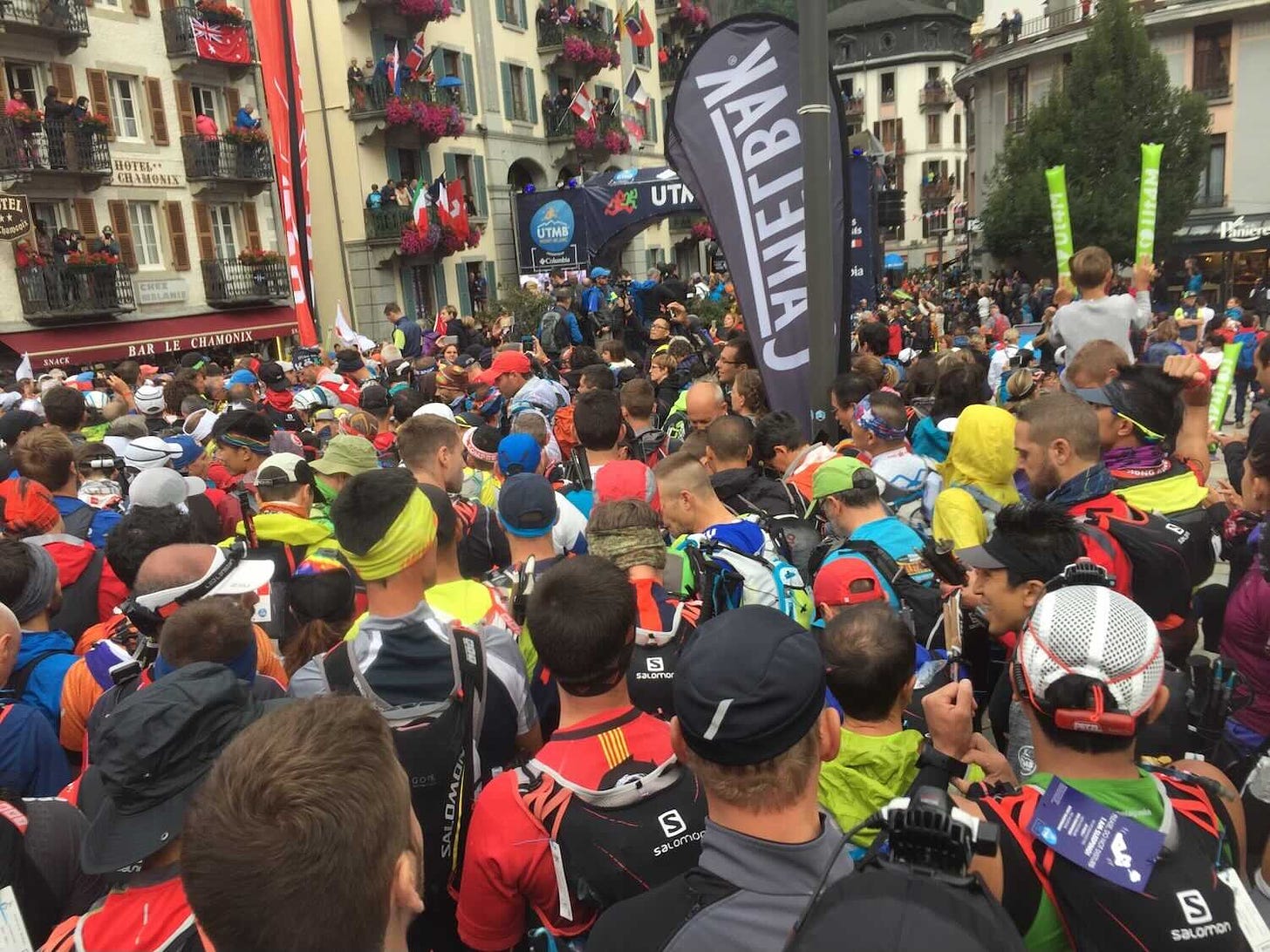 My view at the start.