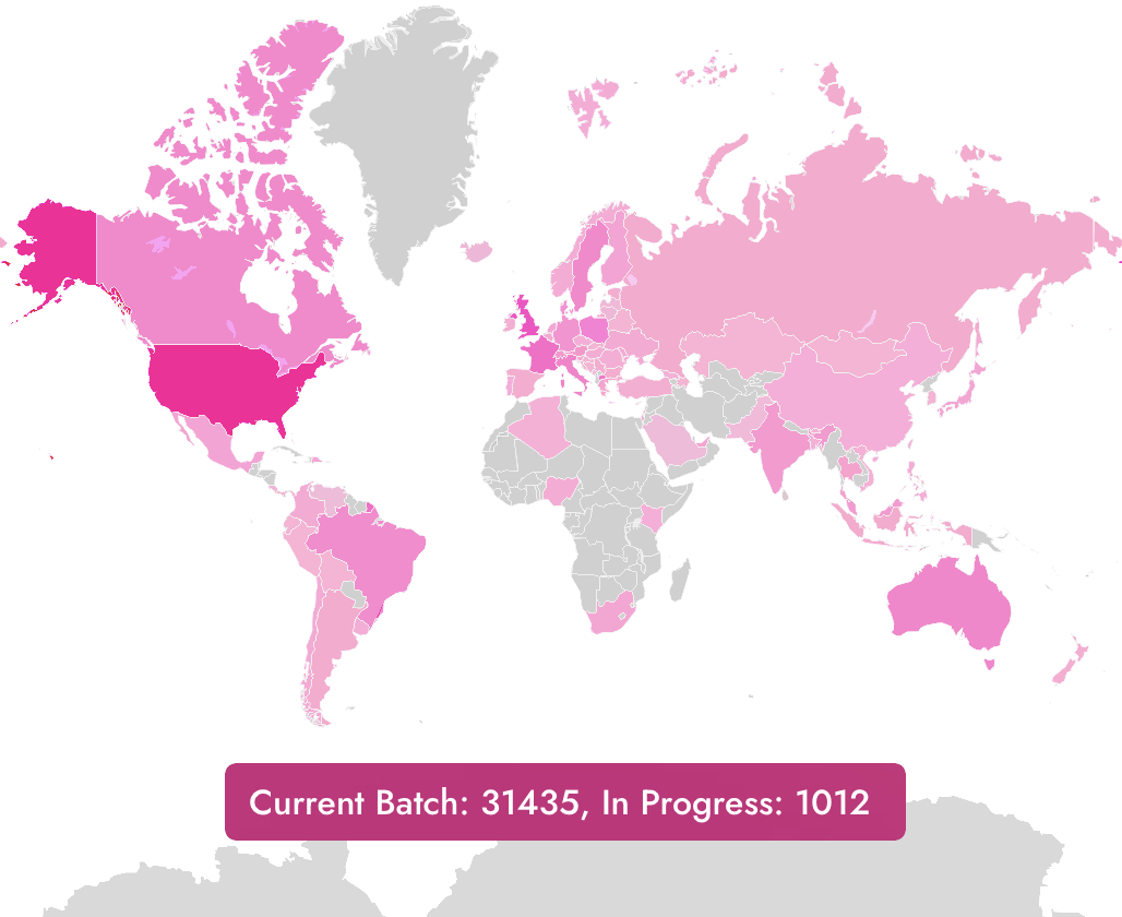 🅠 init week one has come to a close. At this rate, we should be good for phase two with the partial network launch in approximately 15.6 days. It has been truly mindblowing seeing how people all over the world have participated and are jumping on this so quickly.
 https://i.imgur.com/bOrwXYJ.png