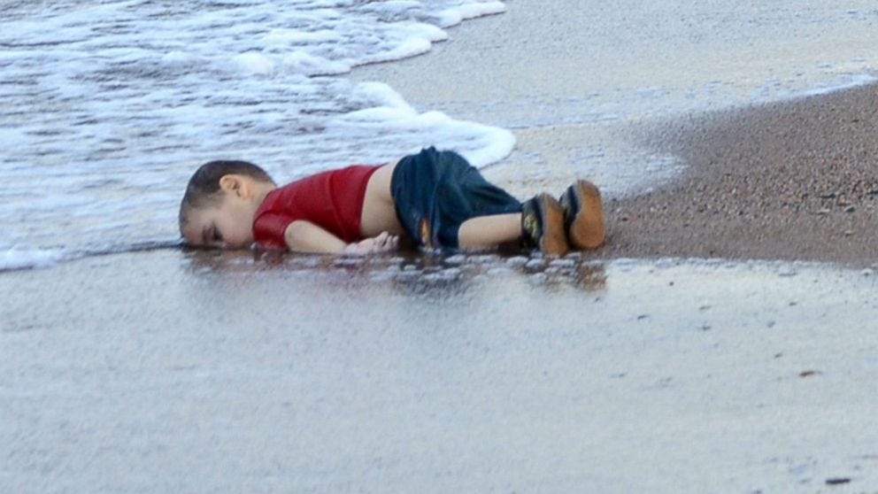 A Year After Drowned Son's Image Drew World Attention, Father Says  Refugees' Plight is Worse - ABC News