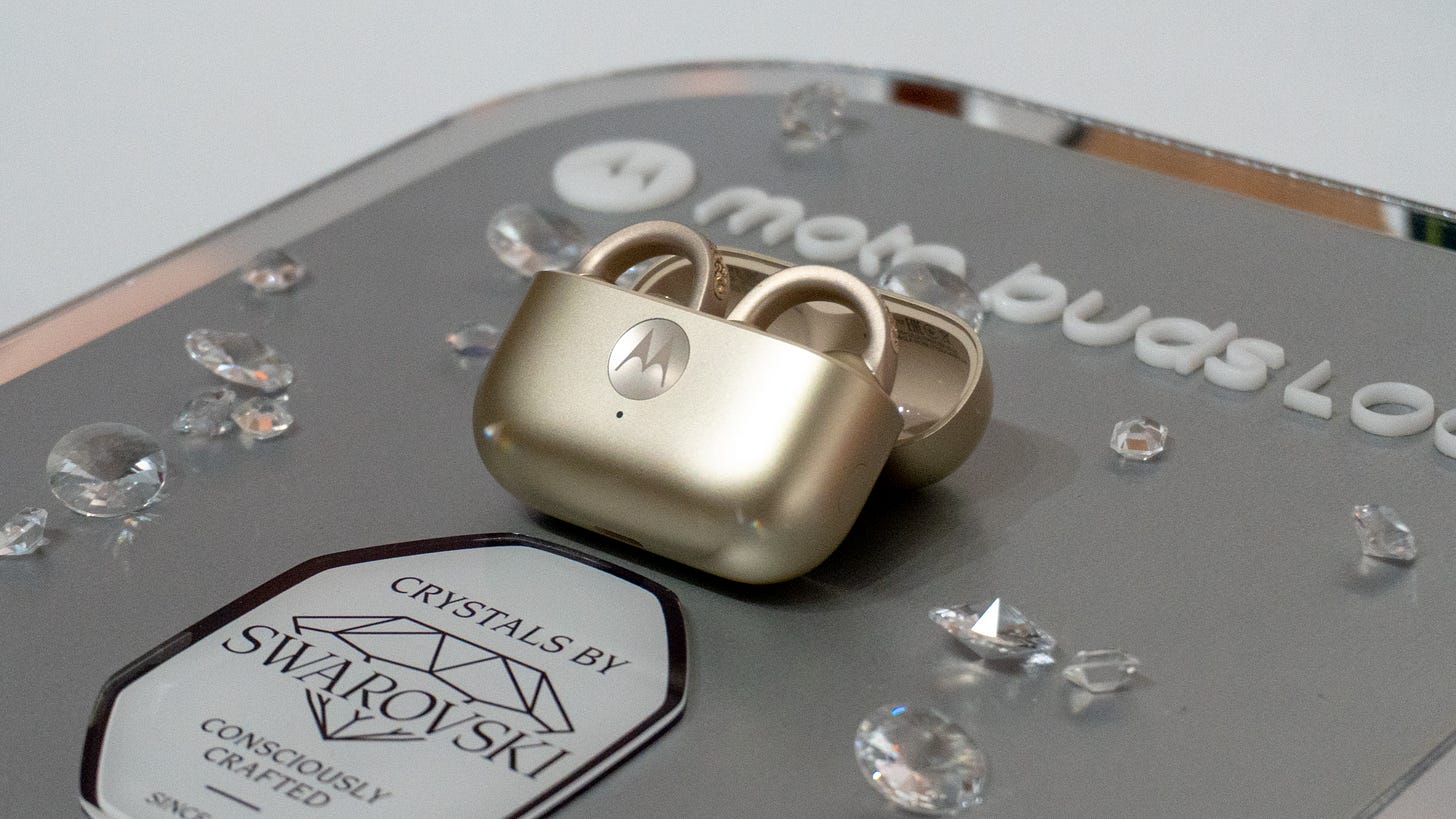 Moto Buds Loop Swarovski