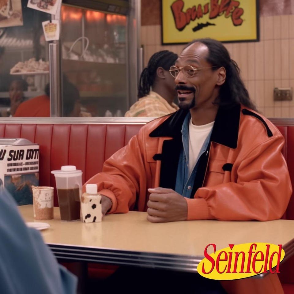 r/midjourney - Snoop Dogg in 20 classic TV series