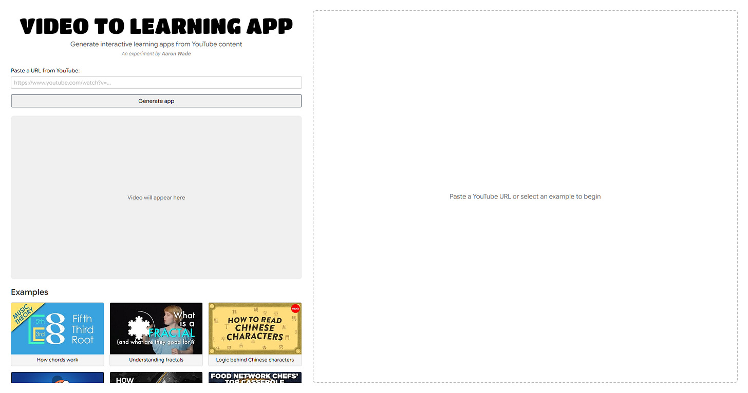 Video To Learning App Starter App