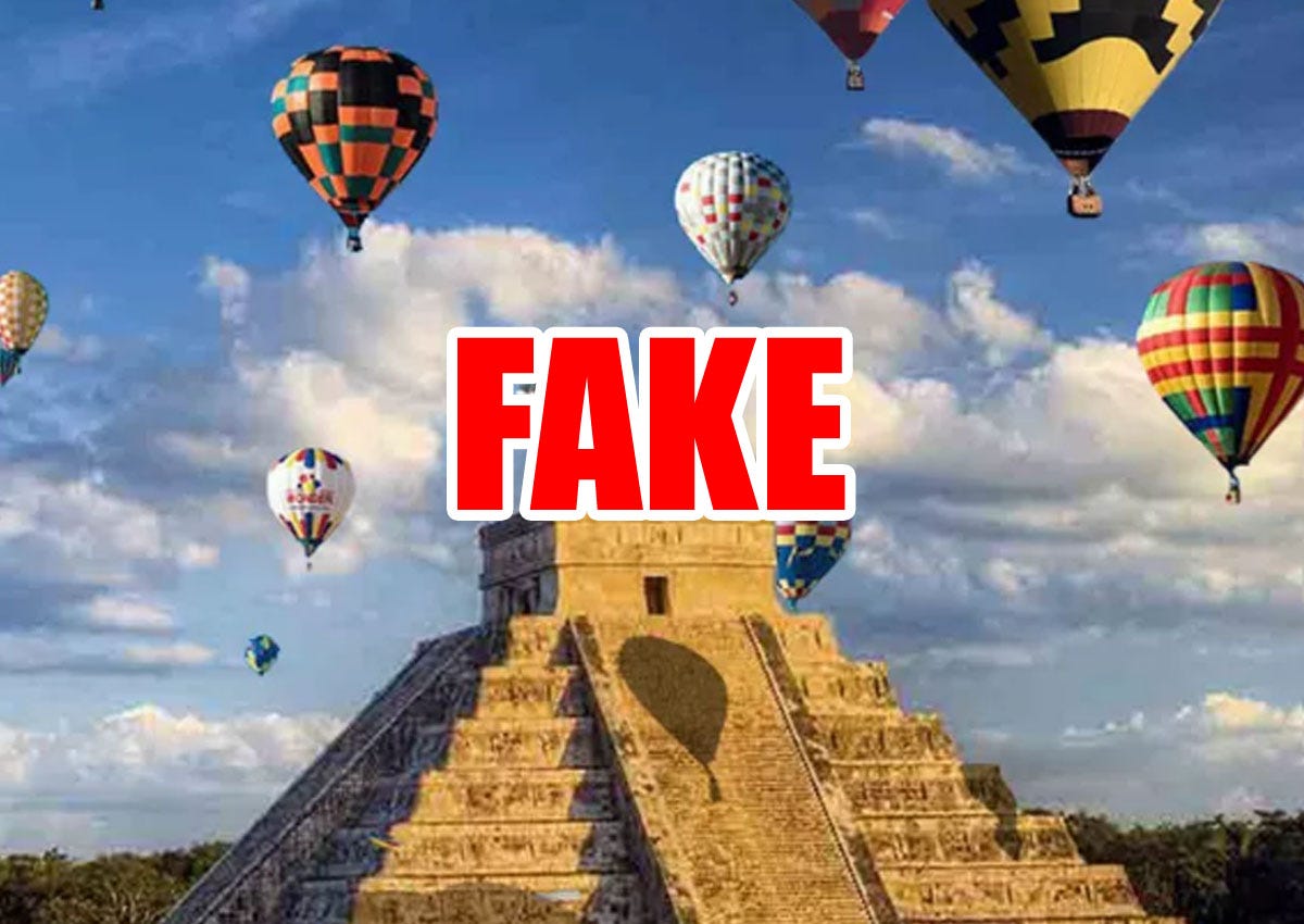 Beware of new Chichén Itzá hot air balloon scam