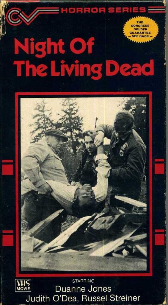 Night of the Living Dead VHS Tape