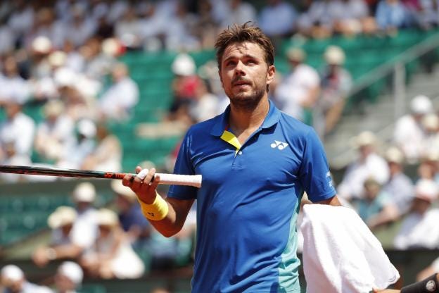 stan wawrinka beats alexandr dolgopolov roland garros