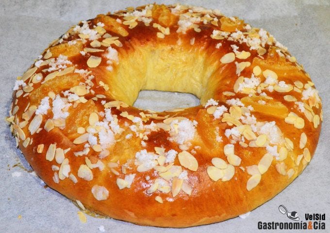 Receta de Roscón de Reyes