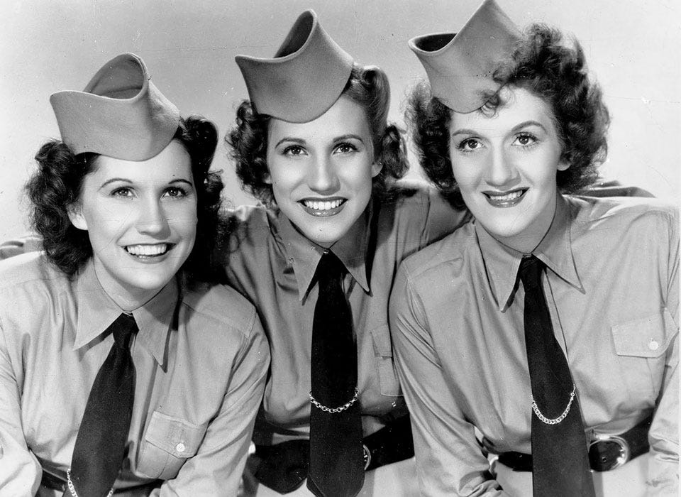 America's Wartime Sweethearts: A Tribute to the Andrews Sisters | The  National WWII Museum | New Orleans